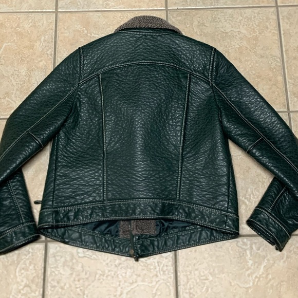 ♦️ Max Studio Green Jacket Size Medium - Picture 9 of 12